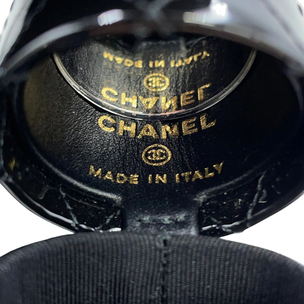 CHANEL Black Leather Backpack - Picture 11 of 11
